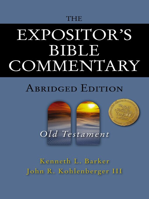 Cover image for The Expositor's Bible Commentary, Old Testament